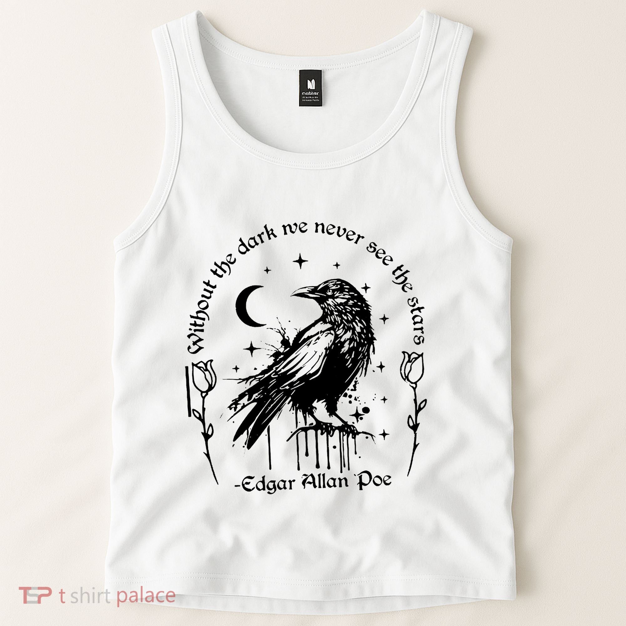 Without The Dark We Never See The Stars Teacher Funny Tank Top