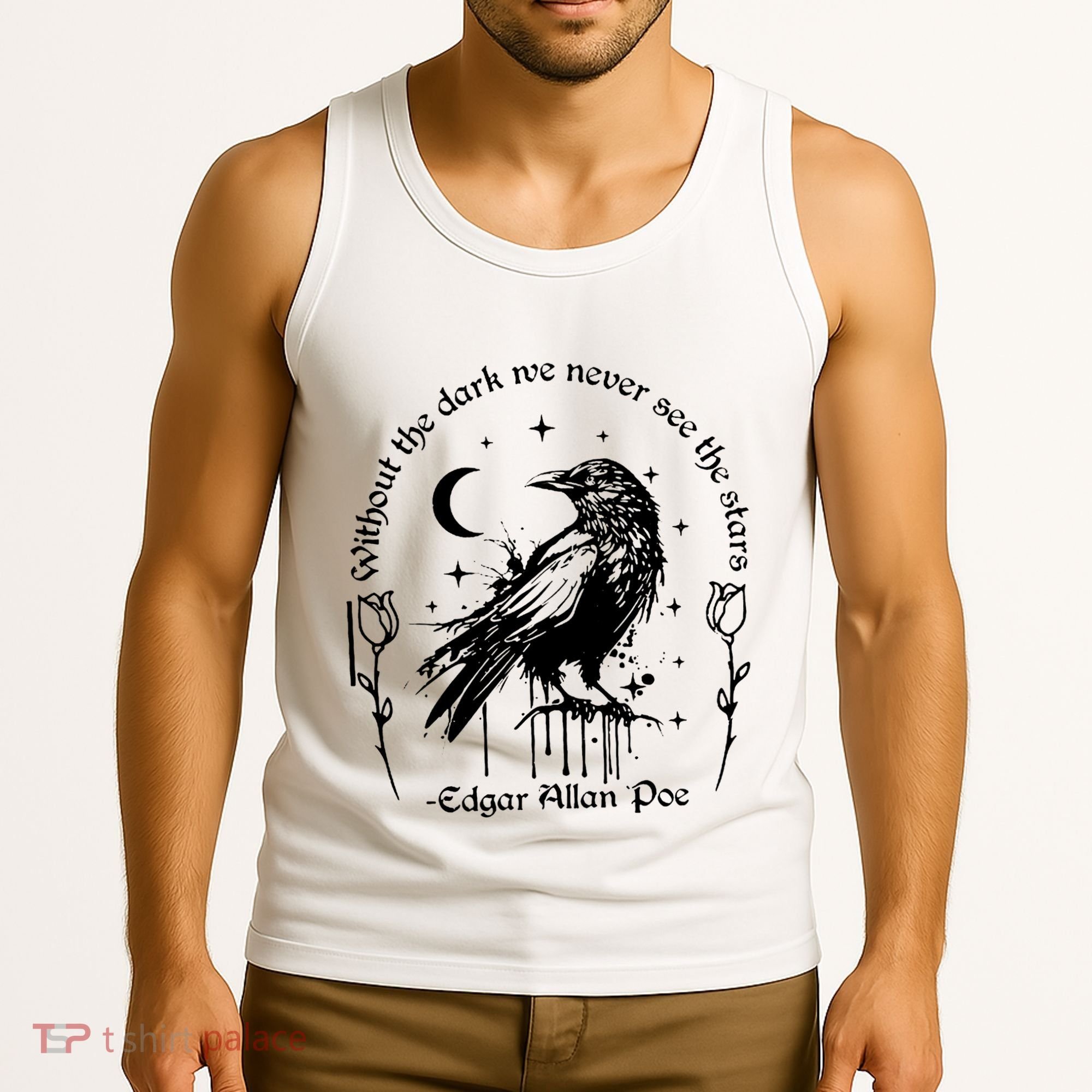 Without The Dark We Never See The Stars Teacher Funny Tank Top