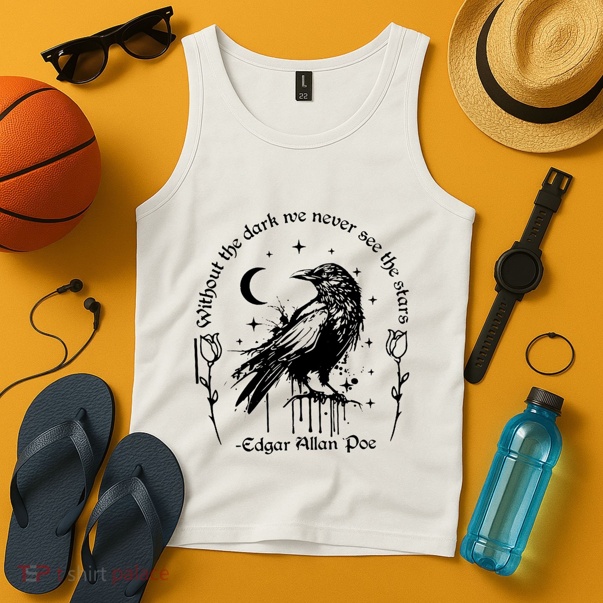 Without The Dark We Never See The Stars Teacher Funny Tank Top