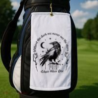 Without The Dark We Never See The Stars Teacher Funny Golf Towel thumb 2