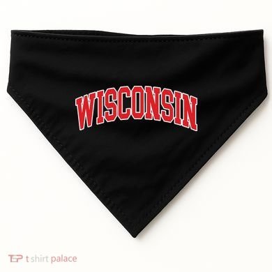 Wisconsin Throwback Design Classic USA-Made Doggie Bandana