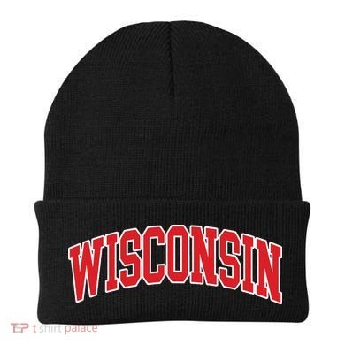 Wisconsin Throwback Design Classic Beanie