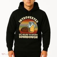 Willing To Discuss Sourdough Bread Baking Sourdough Hoodie thumb 2