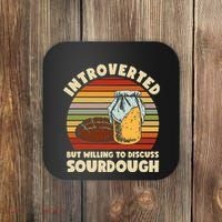 Willing To Discuss Sourdough Bread Baking Sourdough Coaster thumb 0