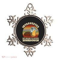 Willing To Discuss Sourdough Bread Baking Sourdough Ornament thumb 0