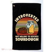Willing To Discuss Sourdough Bread Baking Sourdough Golf Towel thumb 0