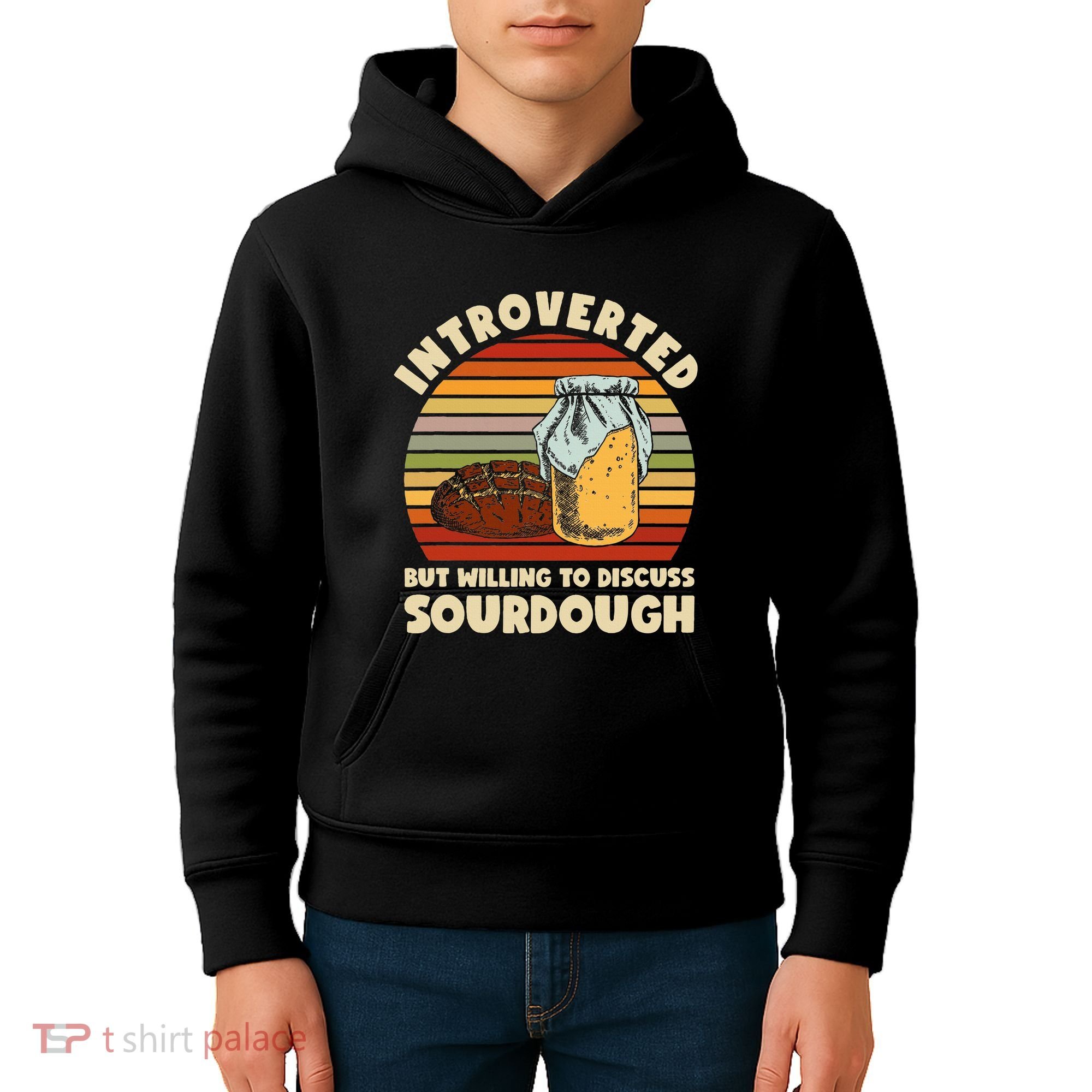 Willing To Discuss Sourdough Bread Baking Sourdough Kids Hoodie