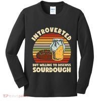 Willing To Discuss Sourdough Bread Baking Sourdough Kids Long Sleeve Shirt thumb 0