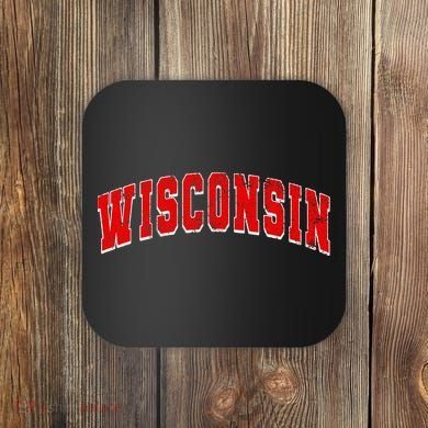 Wisconsin Throwback Design Classic Coaster