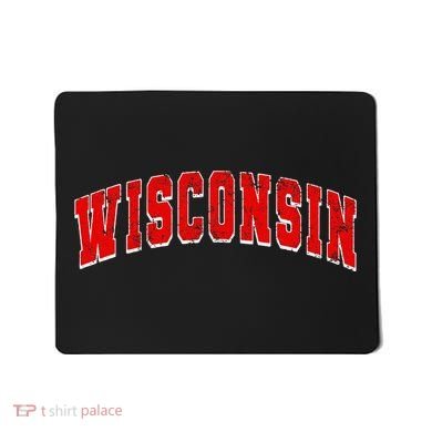 Wisconsin Throwback Design Classic Mousepad