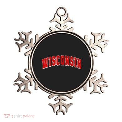 Wisconsin Throwback Design Classic Ornament