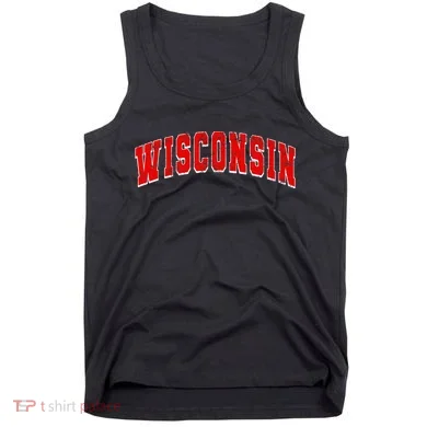 Wisconsin Throwback Design Classic Tank Top