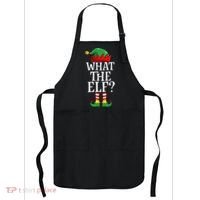 What The Elf Christmas Family Matching Group Funny Apron thumb 0