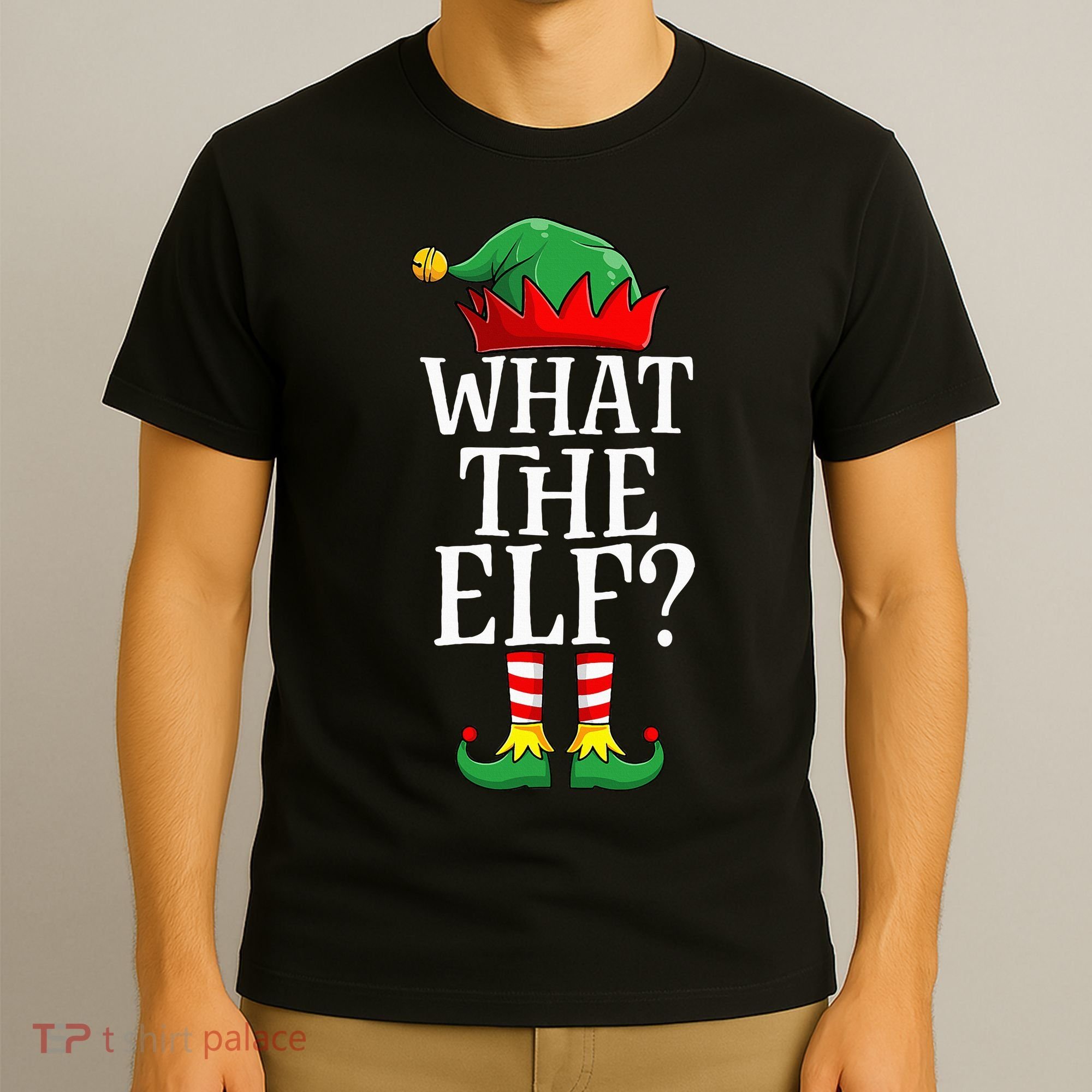 What The Elf Christmas Family Matching Group Funny T-Shirt