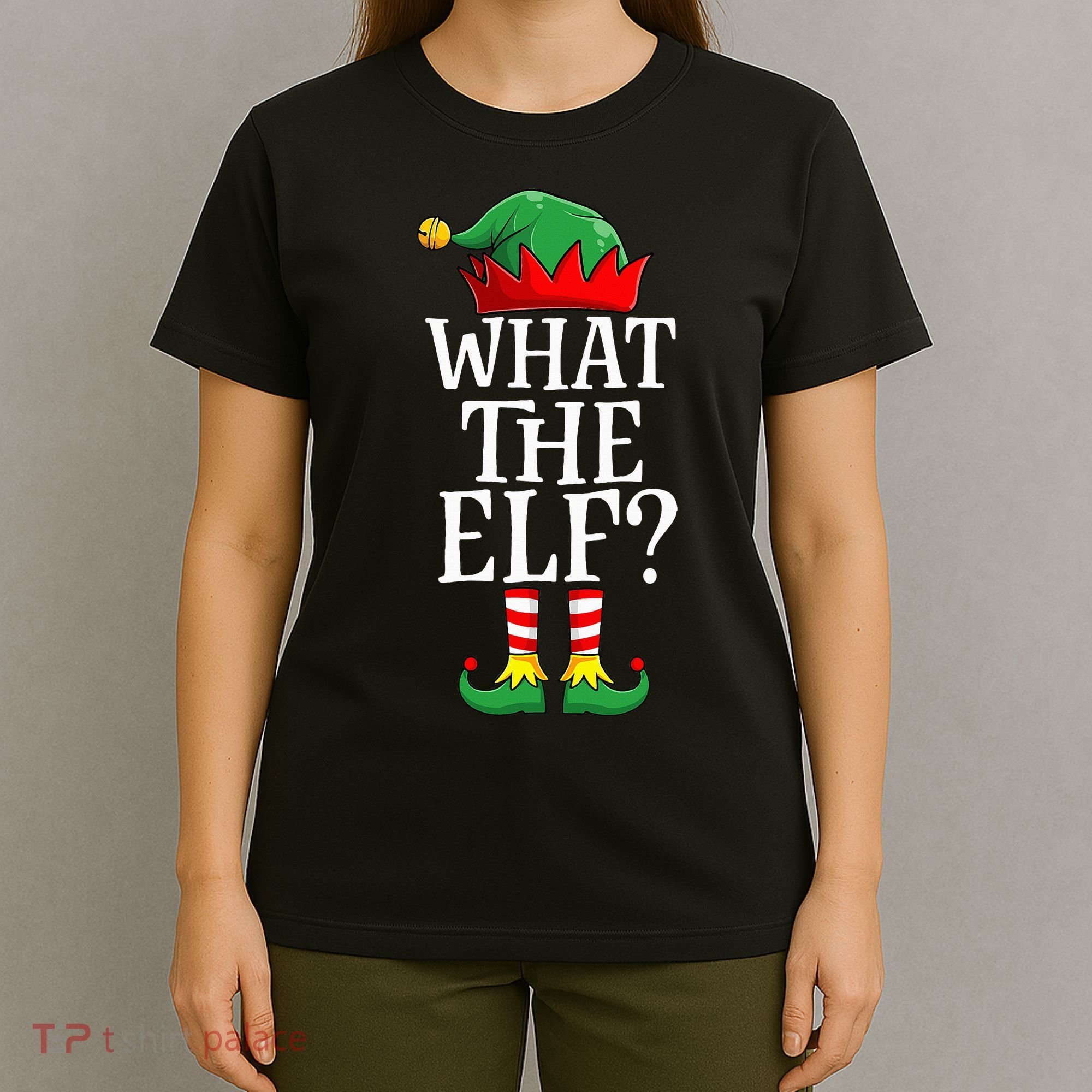 What The Elf Christmas Family Matching Group Funny T-Shirt