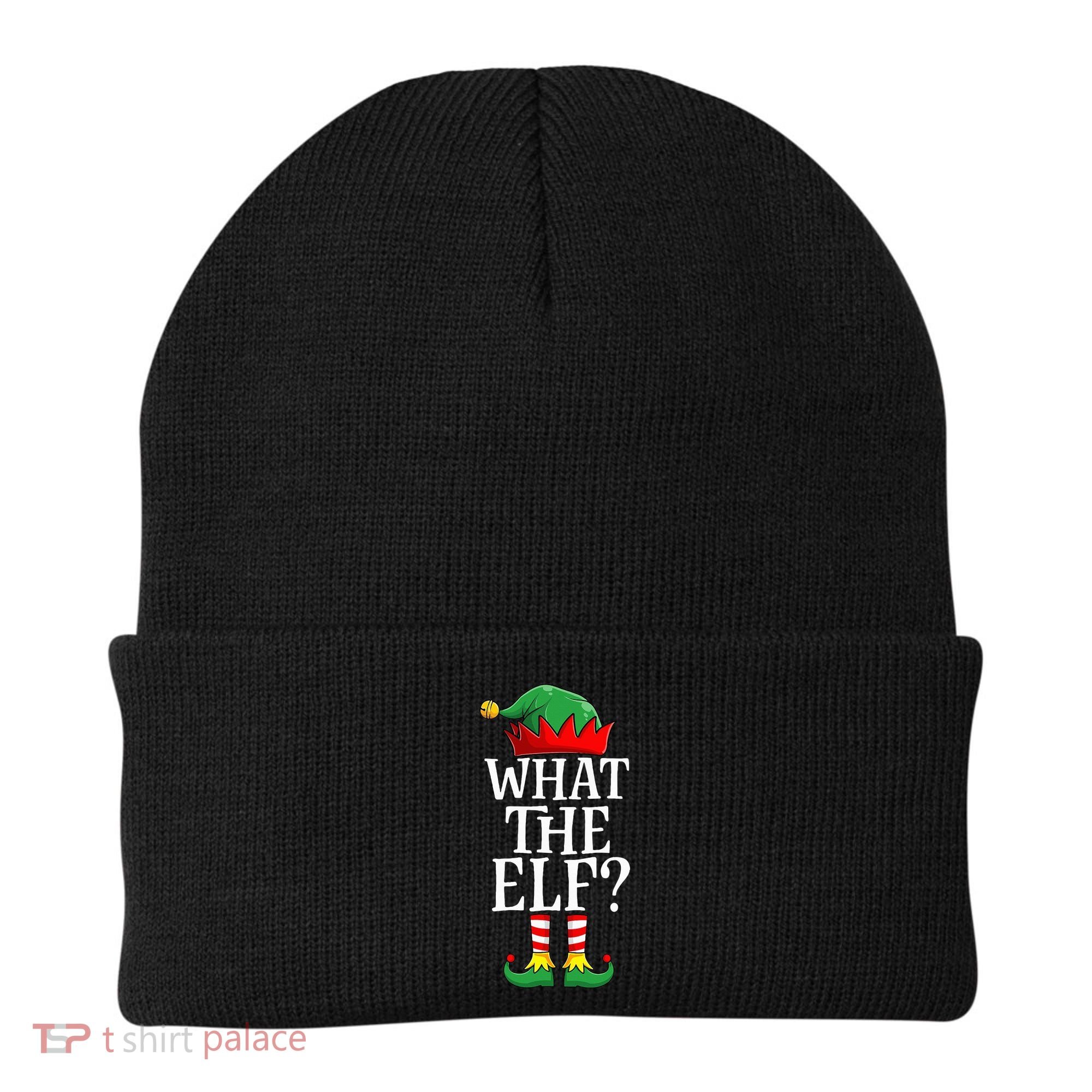 What The Elf Christmas Family Matching Group Funny Beanie