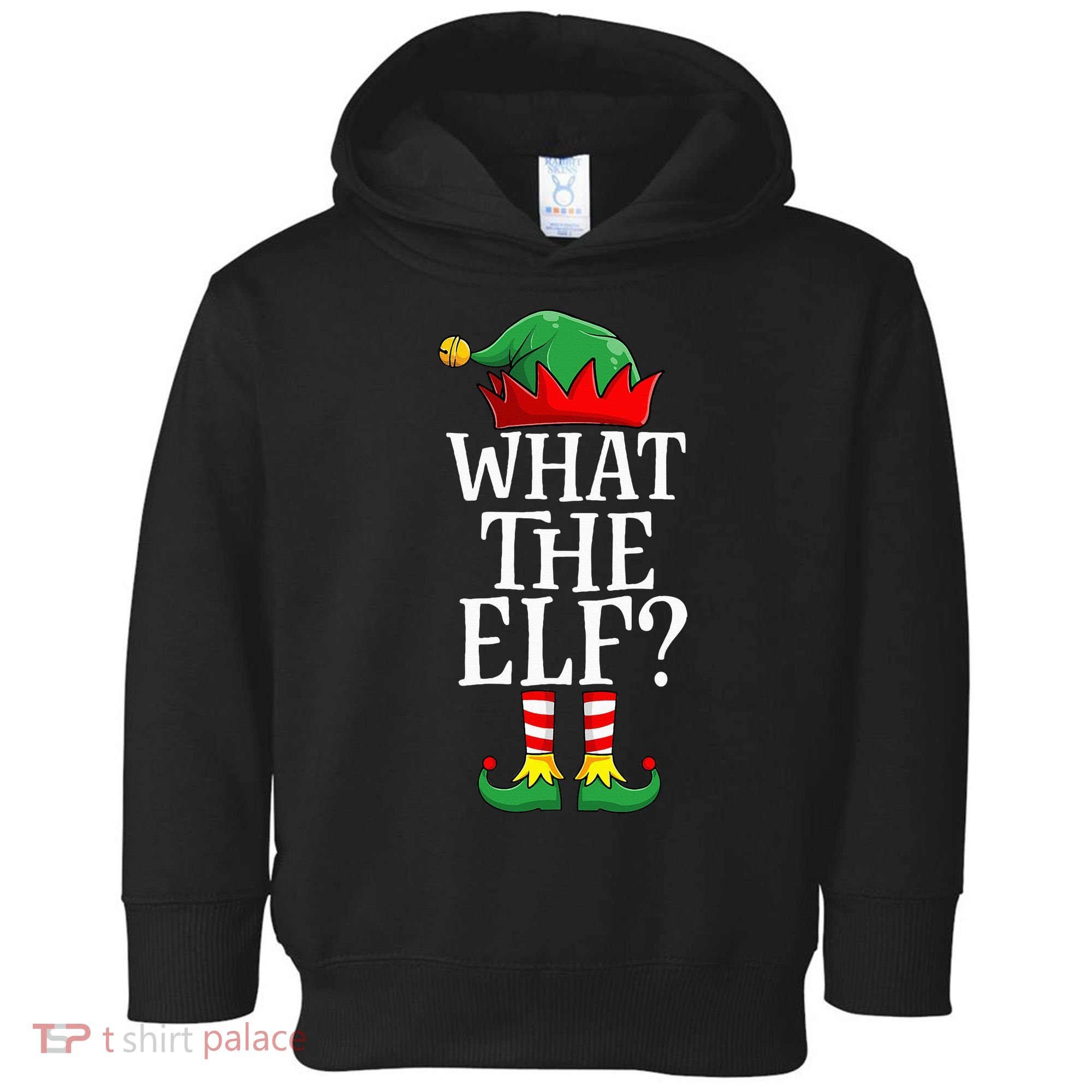 What The Elf Christmas Family Matching Group Funny Toddler Hoodie