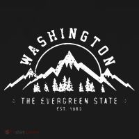 Washington The Evergreen State Nature Mountains Outdoor Gift Hoodie Women's Tank Top thumb 5