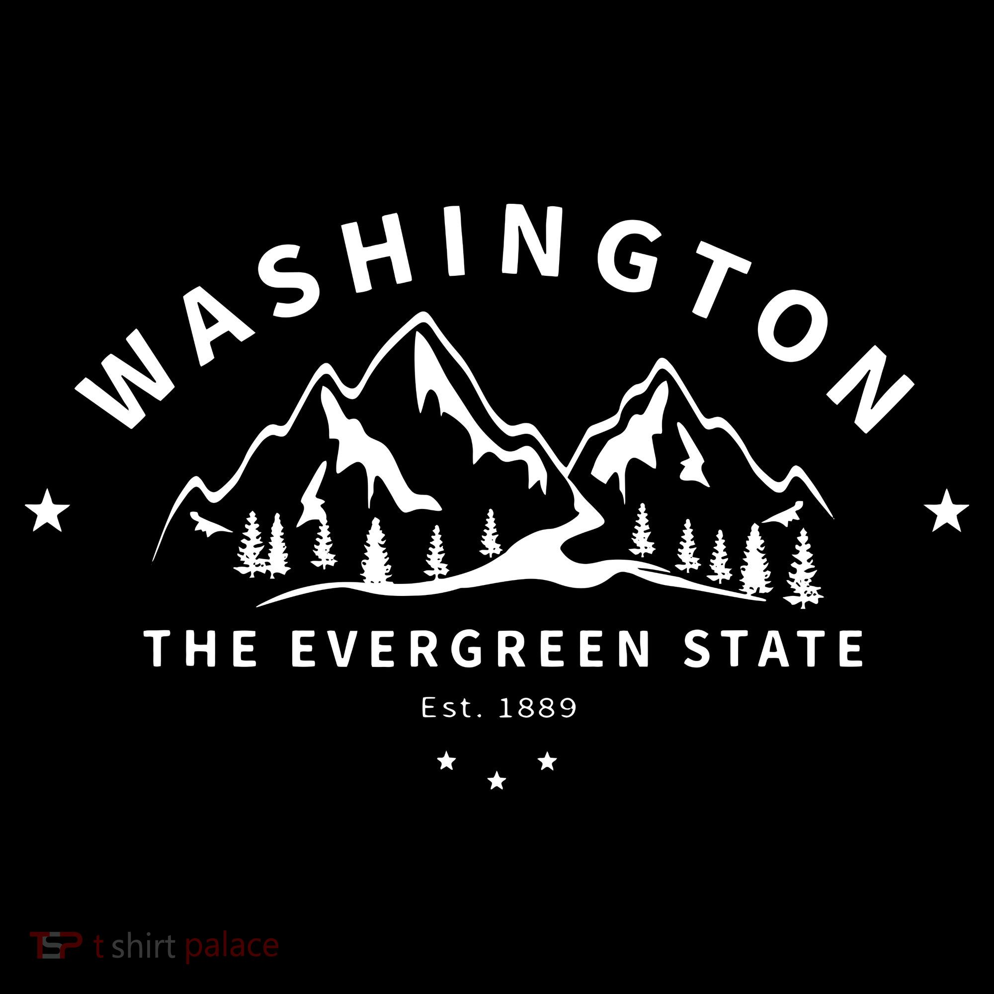 Washington The Evergreen State Ornament