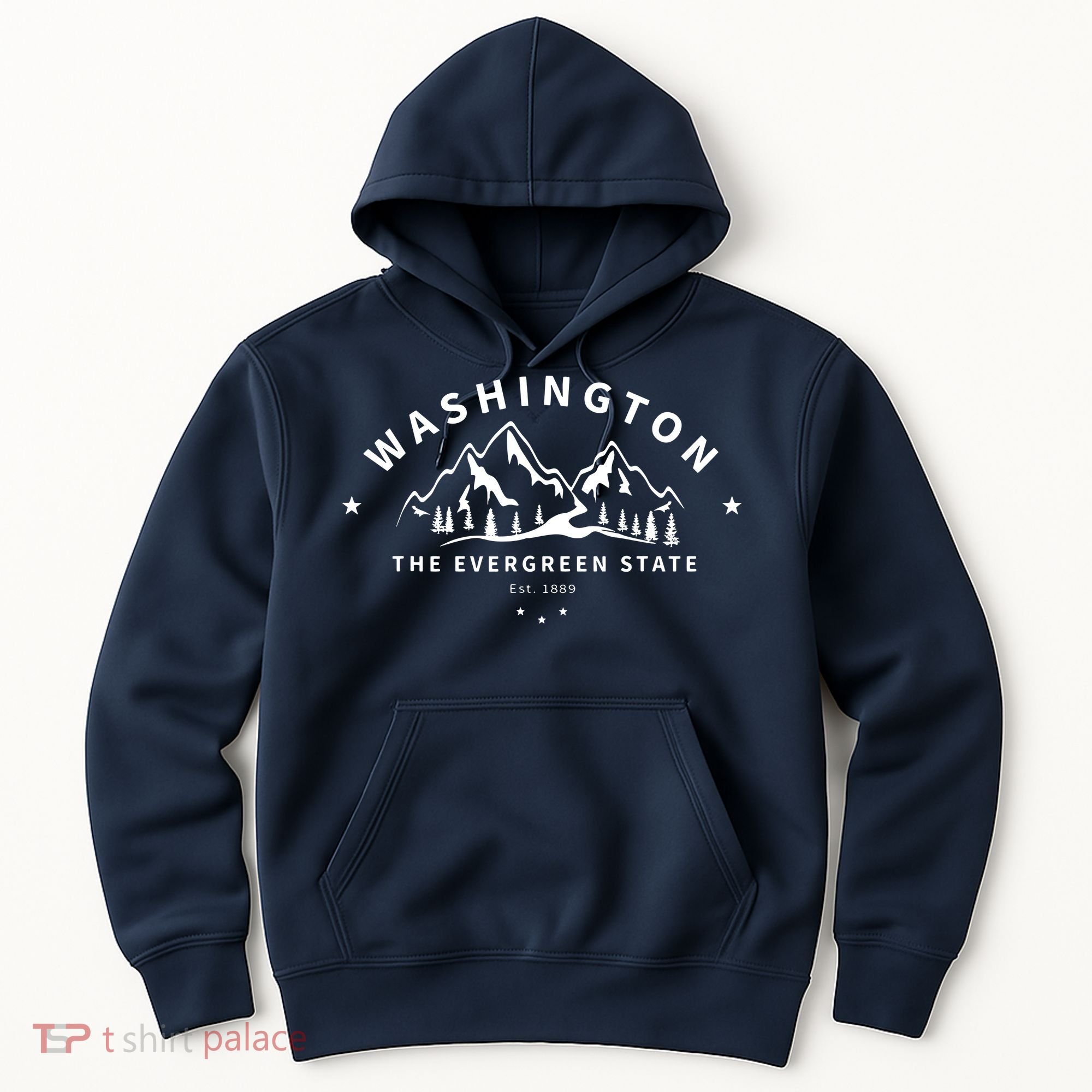 Washington The Evergreen State Hoodie
