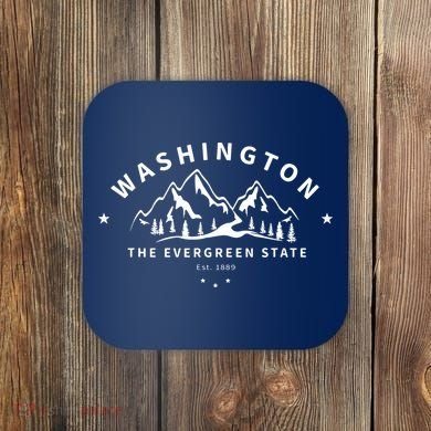 Washington The Evergreen State Coaster