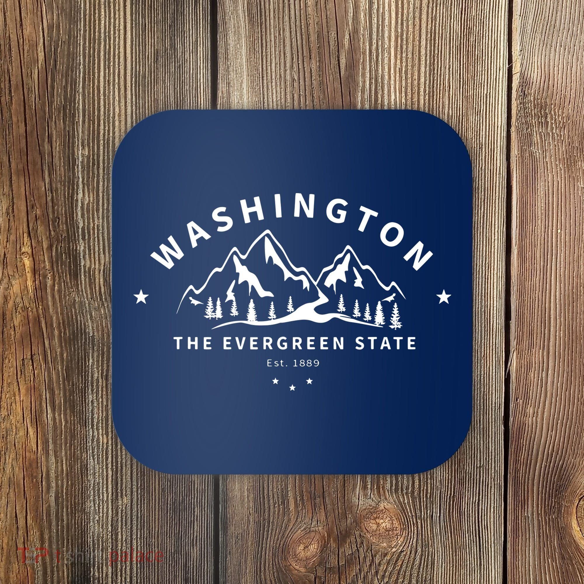 Washington The Evergreen State Coaster
