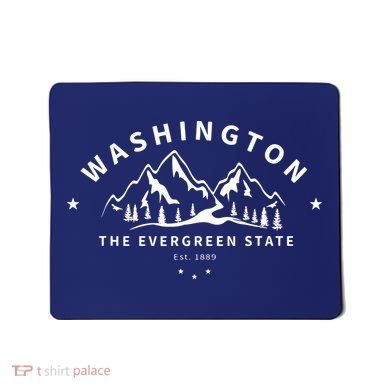 Washington The Evergreen State Mousepad