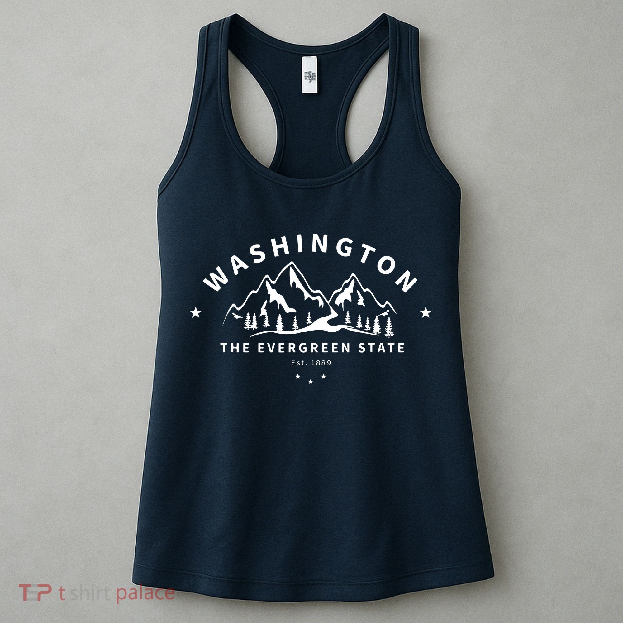 Washington The Evergreen State Women's Tank Top