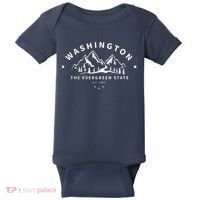 Washington The Evergreen State Baby Bodysuit thumb 0
