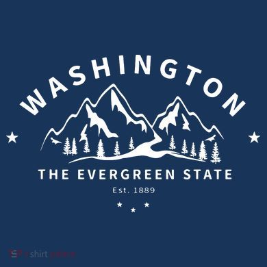 Washington The Evergreen State Kids Hoodie