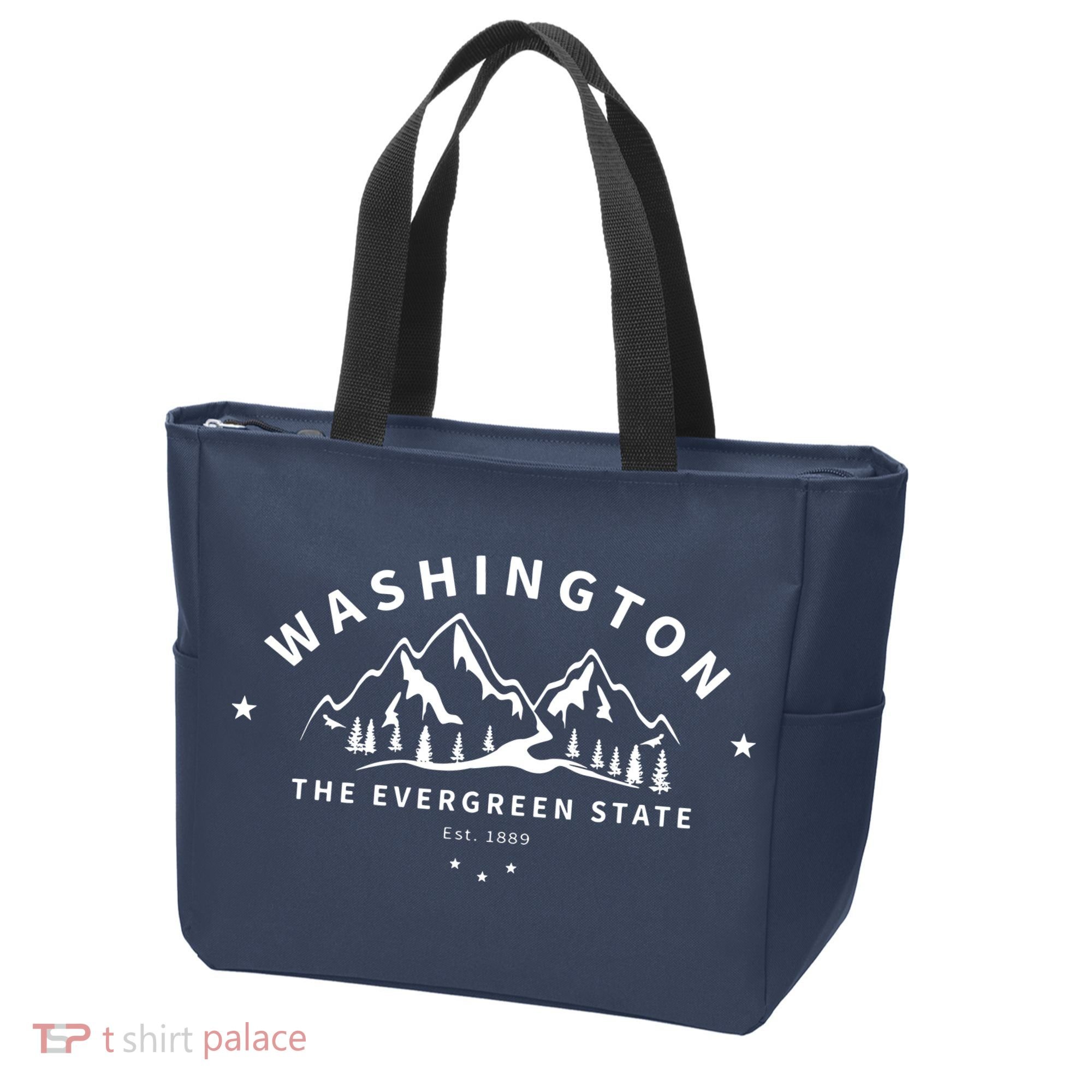 Washington The Evergreen State Tote Bag