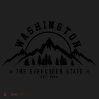 Washington The Evergreen State Nature Mountains Outdoor Gift T Beanie thumb 2