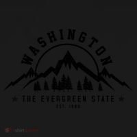 Washington The Evergreen State Nature Mountains Outdoor Gift T Women's Hoodie thumb 2