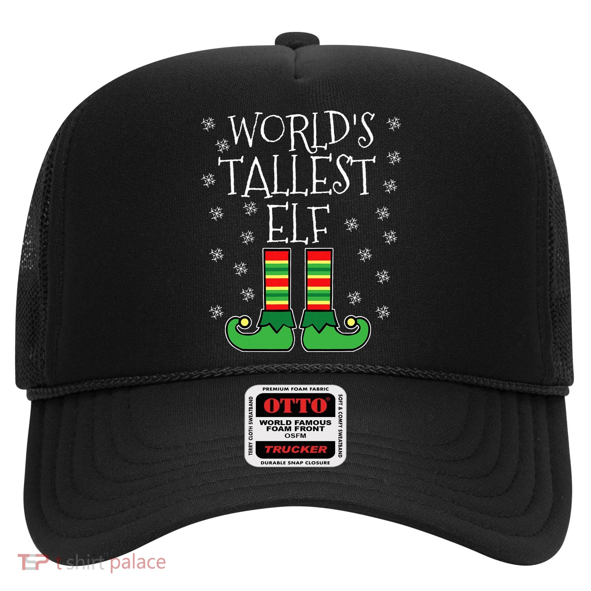 WorldS Tallest Elf Matching Family Group Christmas Couples Hat