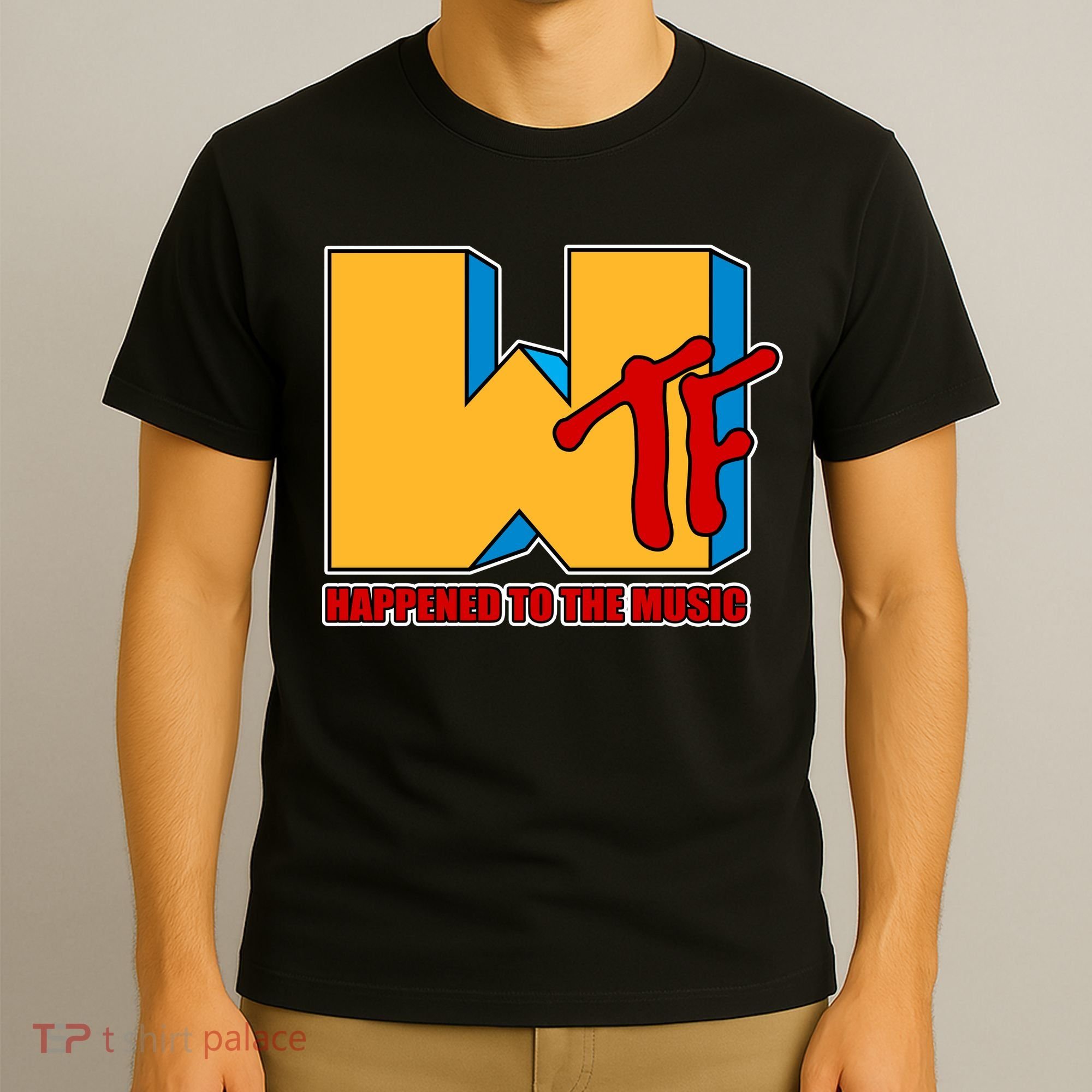 WTF Happened To The Music Funny T-Shirt