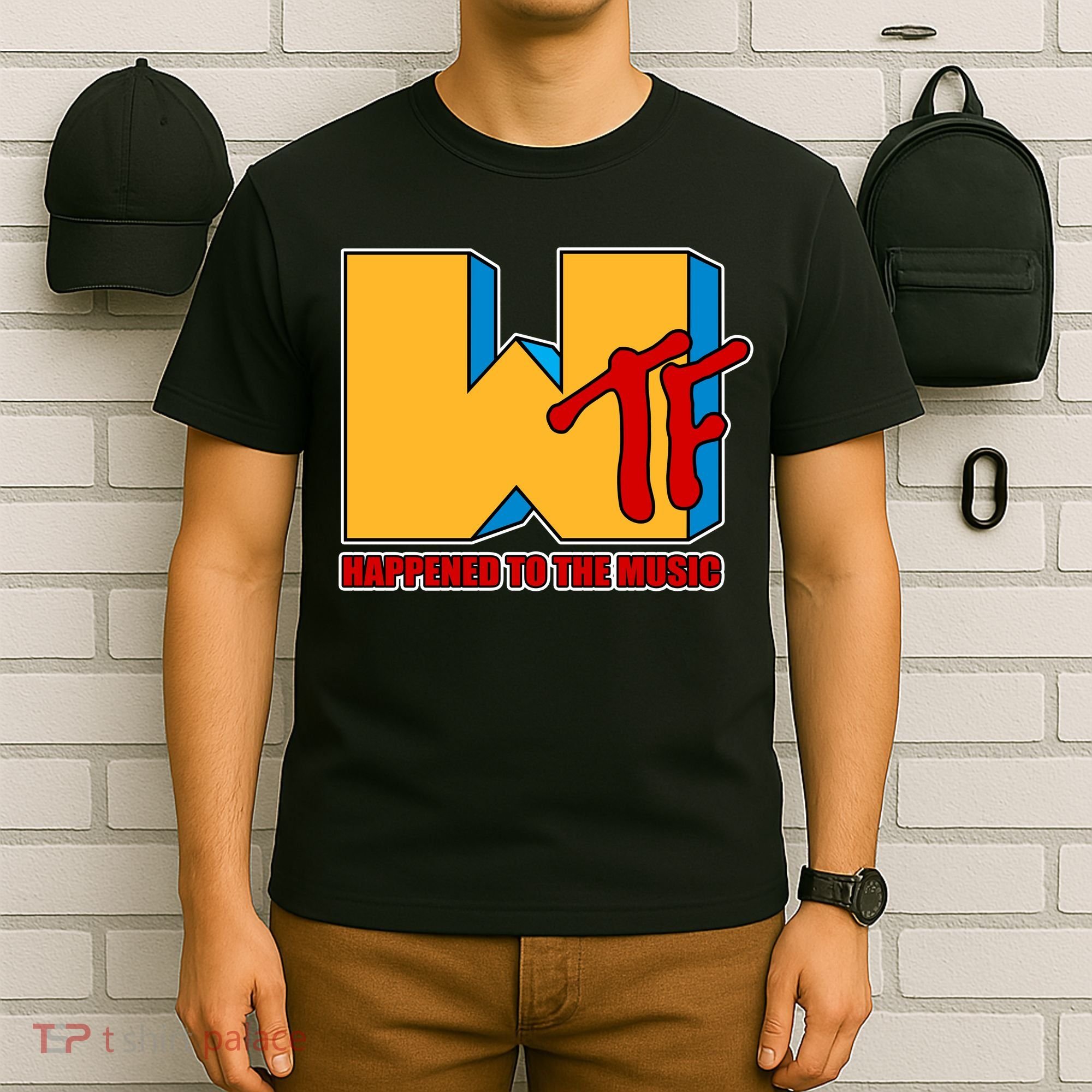 WTF Happened To The Music Funny T-Shirt