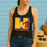 WTF Happened To The Music Funny Women's Tank Top thumb 2