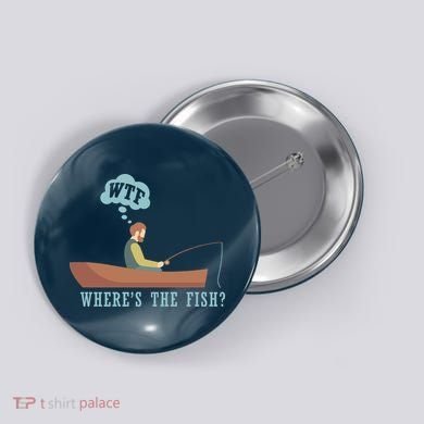 WTF Where The Fish Button