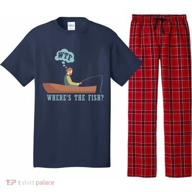 WTF Where The Fish Pajama Set