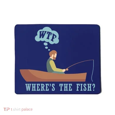 WTF Where The Fish Mousepad
