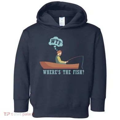 WTF Where The Fish Toddler Hoodie