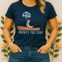 WTF Where The Fish Women's T-Shirt thumb 2