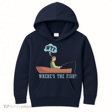 WTF Where The Fish Kids Hoodie