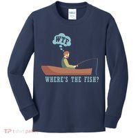 WTF Where The Fish Kids Long Sleeve Shirt thumb 0