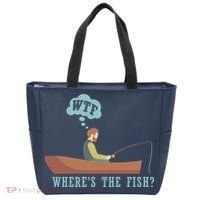 WTF Where The Fish Tote Bag thumb 0