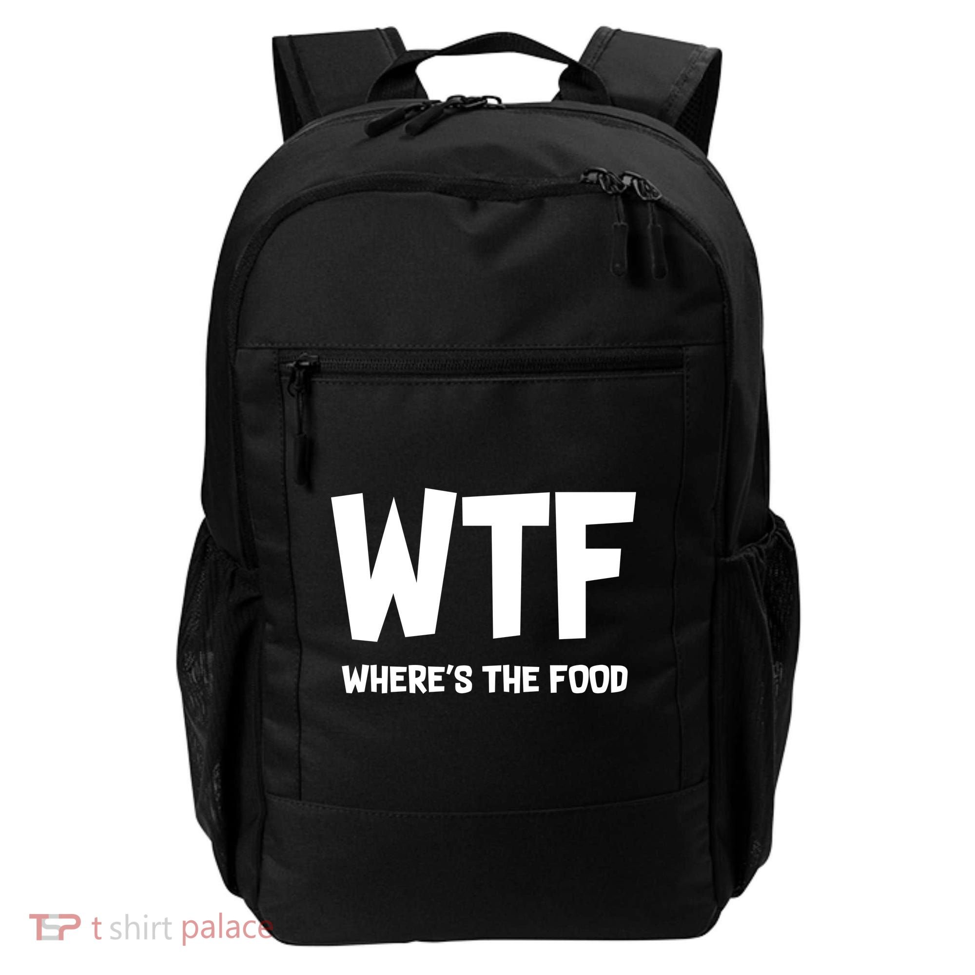 WTF Where's The Food Backpack