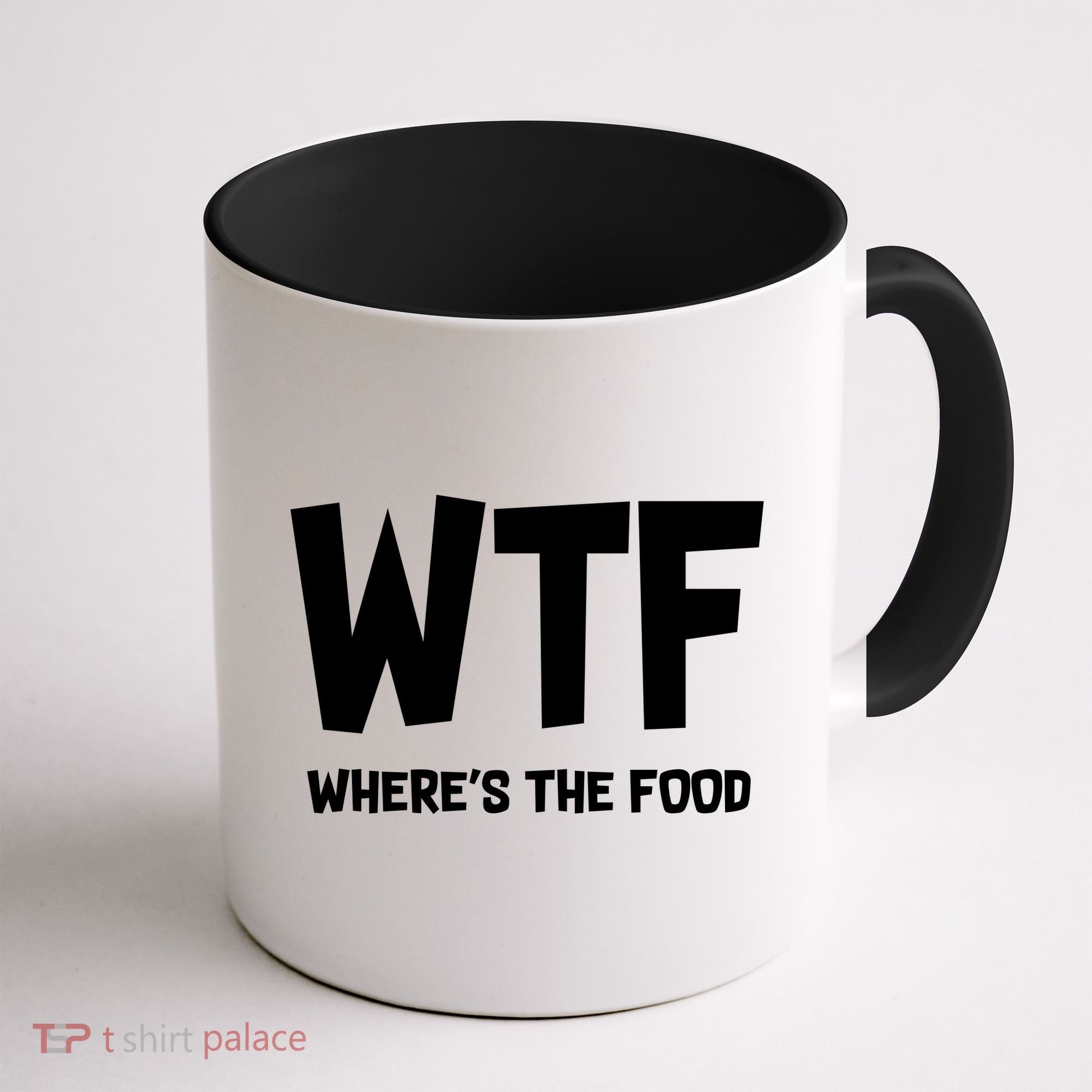WTF Where's The Food Coffee Mug
