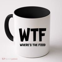 WTF Where's The Food Coffee Mug thumb 0