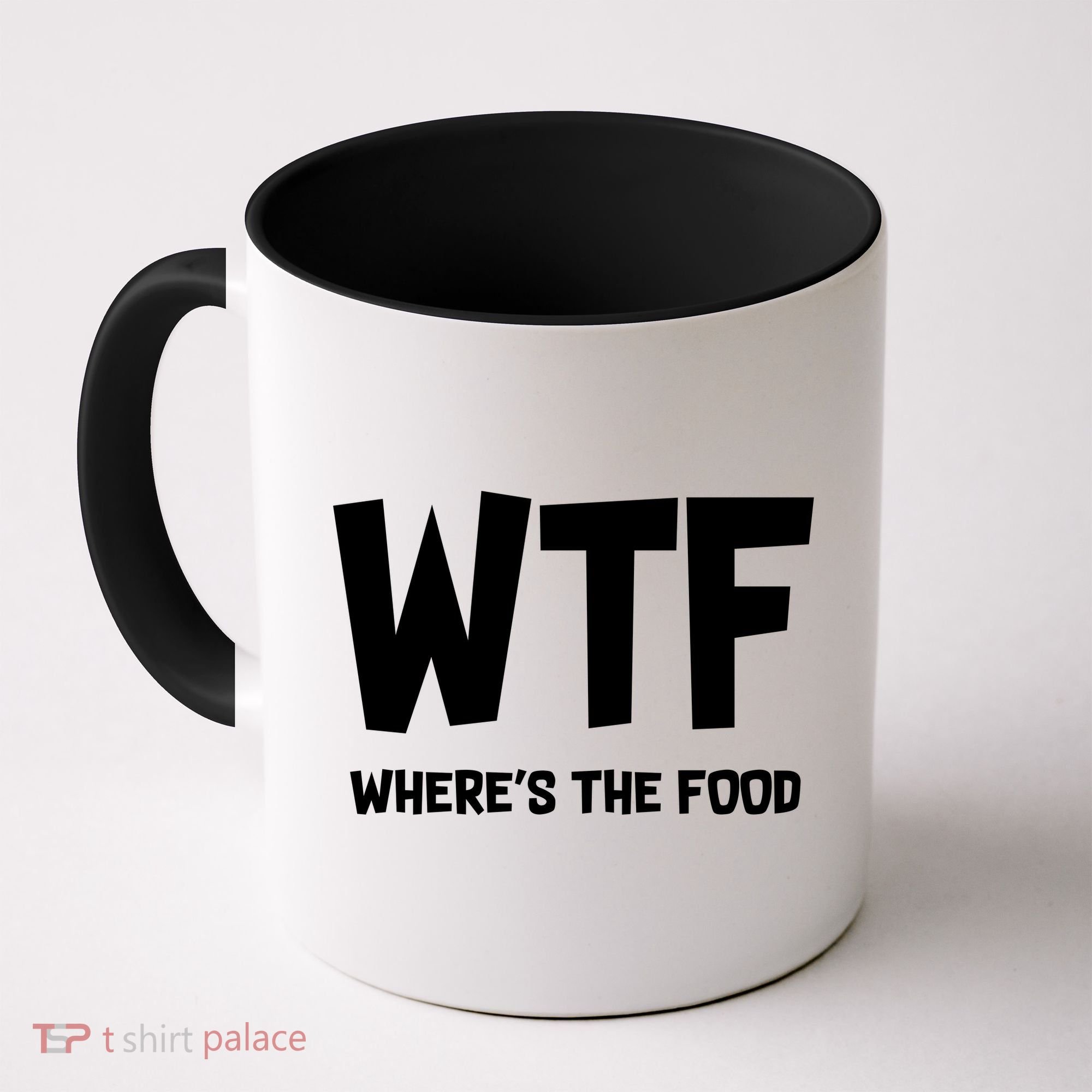 WTF Where's The Food Coffee Mug