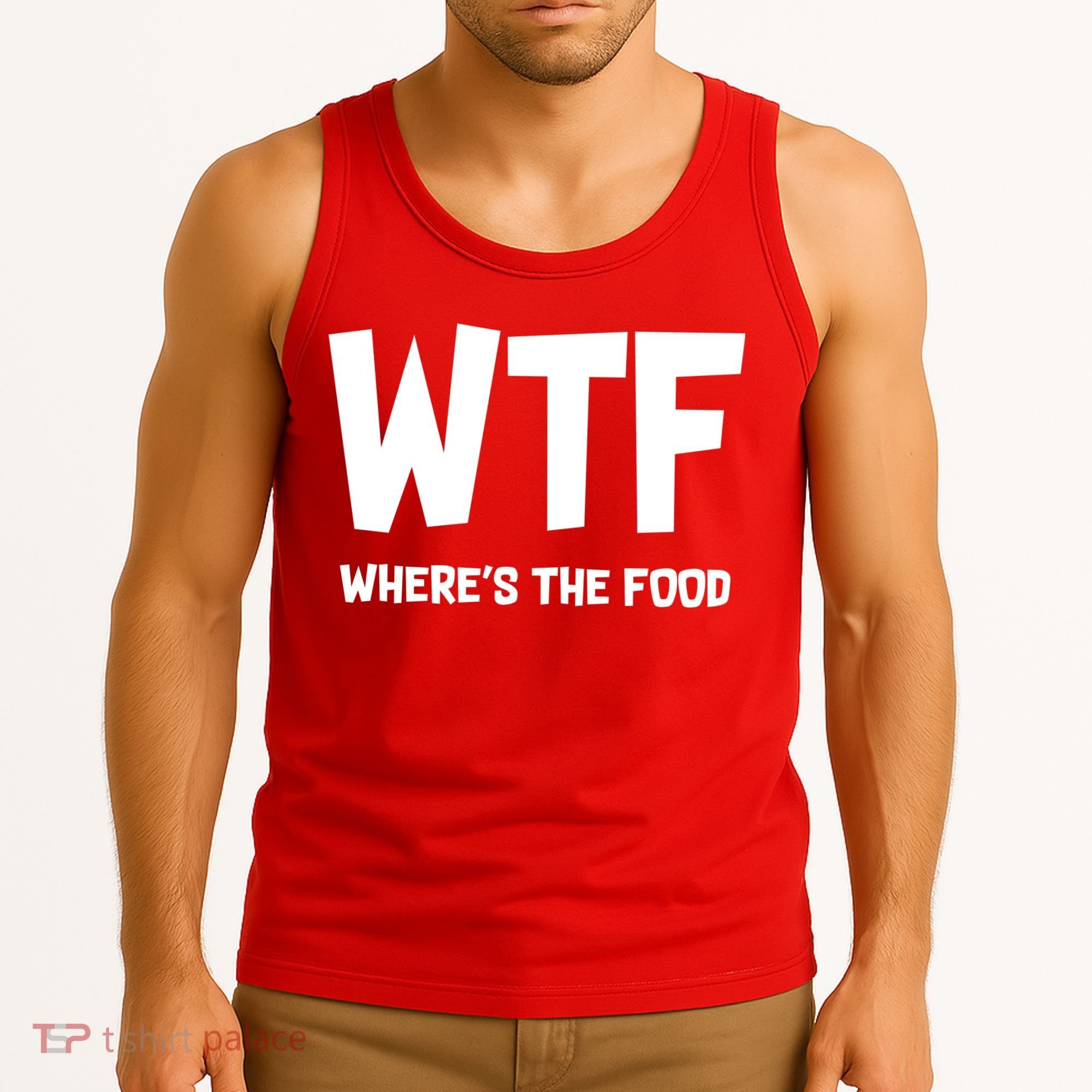 WTF Where's The Food Tank Top